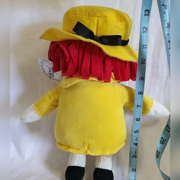 Madeline 13" Yellow Felt Coat & Hat Soft Plush Doll Embroidered Collectible 2016 - Picture 7 of 7